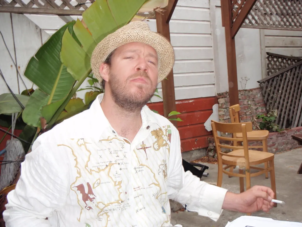 Courtroom debate over Arundhati Roy's smoking image on cover of newly released book's cover stirs...