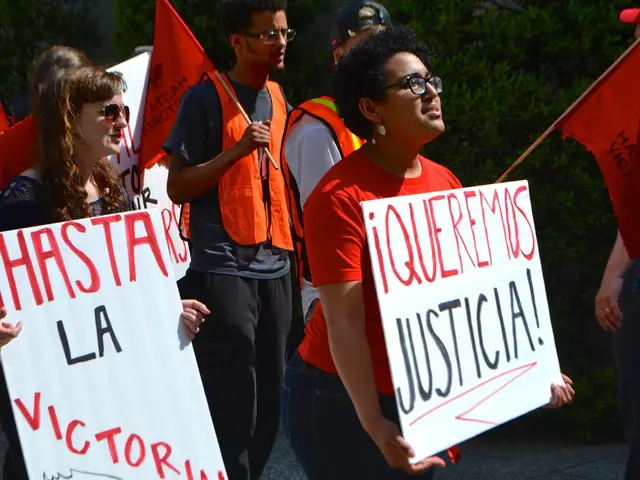 A portrayal of oranges taking a stand against female abuse and violence