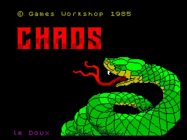 There is a cartoon picture of a snake at the bottom of this image. We can see text at the top of...